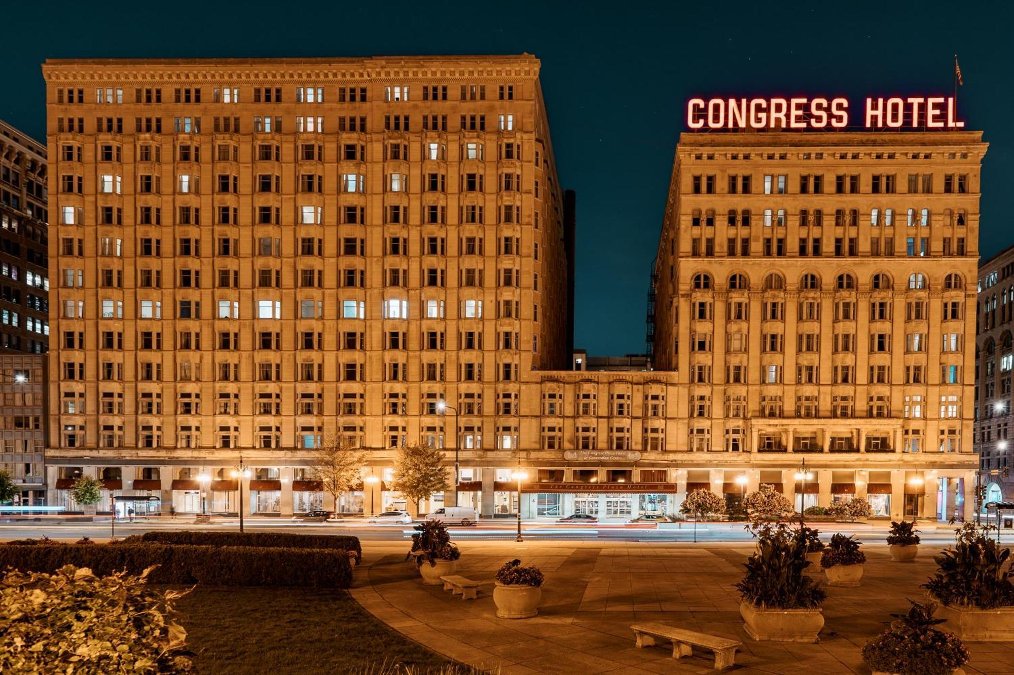 Congress Plaza Hotel Chicago Exterior photo